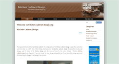 Desktop Screenshot of kitchen-cabinet-design.org
